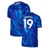 Maglia Calcio Chelsea Jadon Sancho #19 Prima Divisa 2024-25 Manica Corta